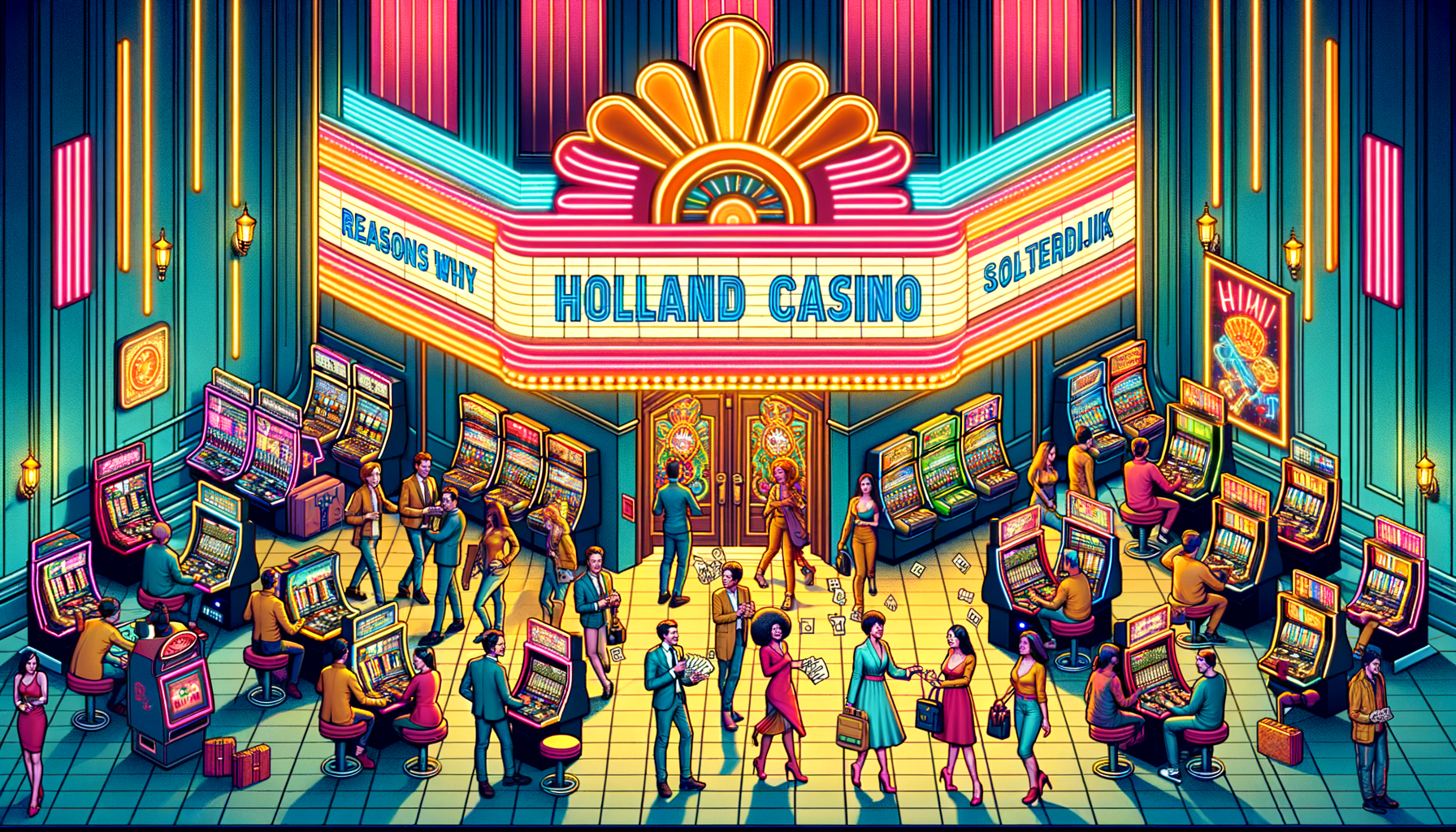 10 Redenen waarom Holland Casino Sloterdijk de perfecte locatie is voor een avond vol plezier
