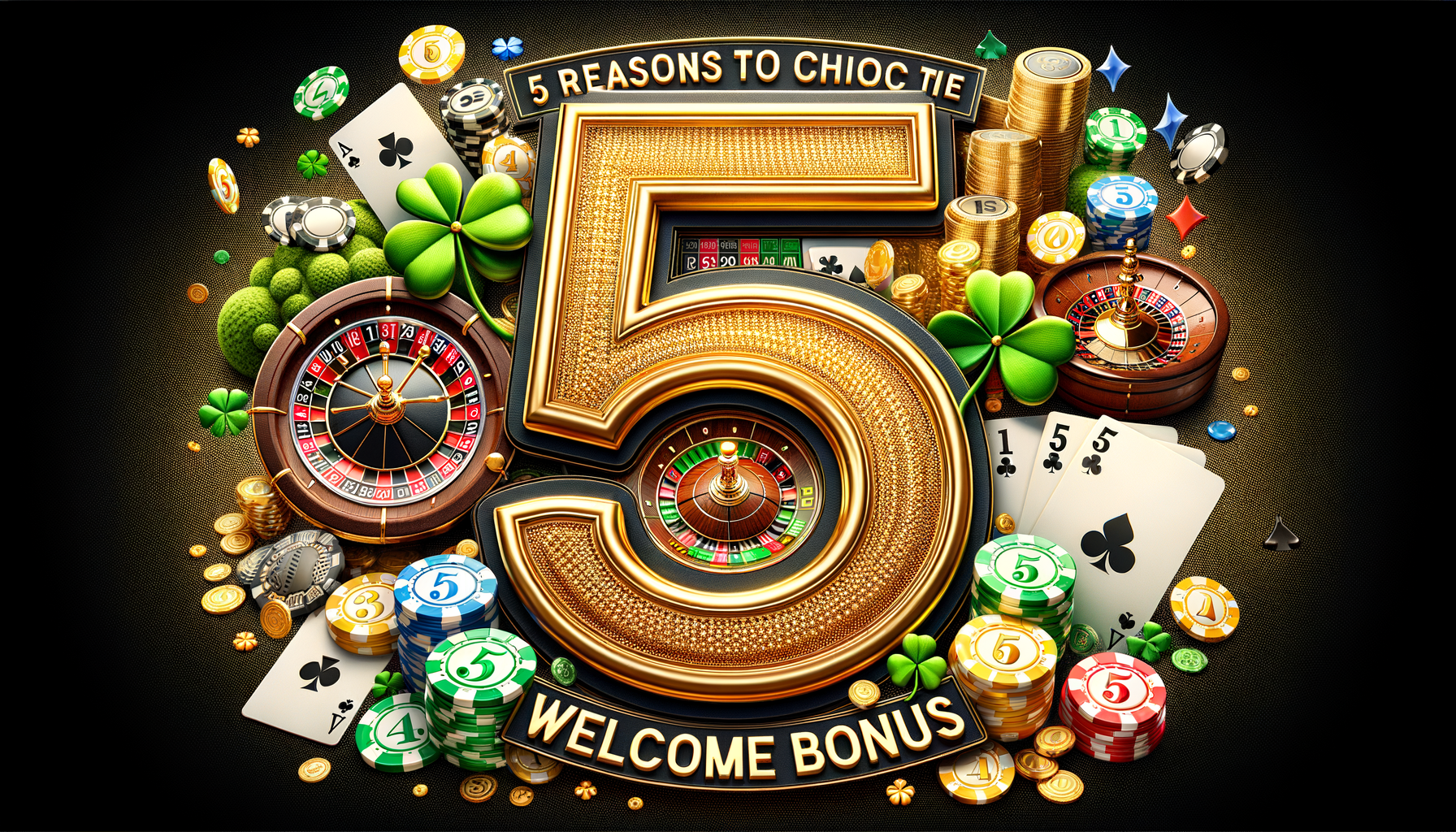 5 Redenen om te kiezen voor de casino welkomstbonus